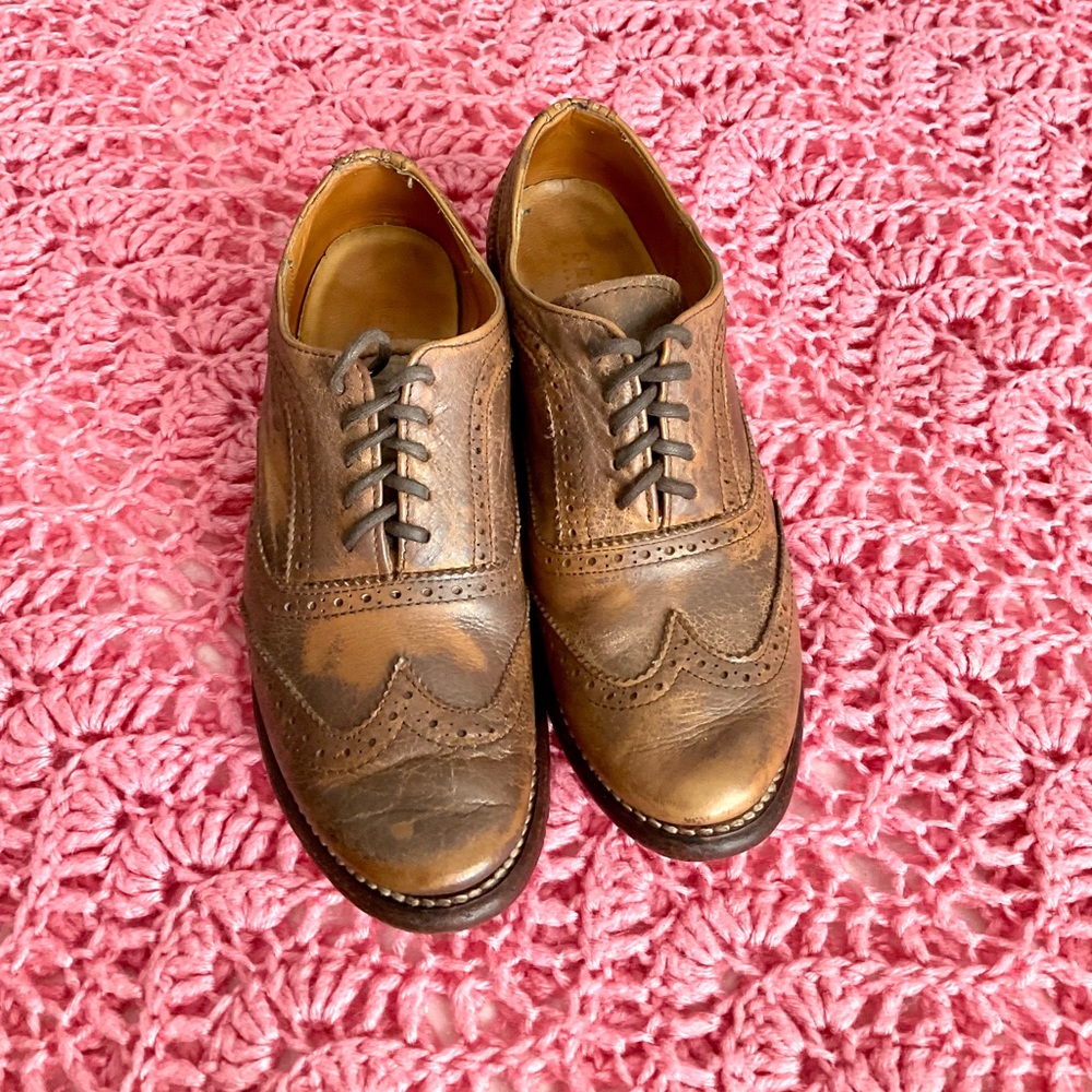 Bed|Stu Classic Brown Leather Brogues